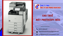 Địa chỉ cho thuê máy photocopy màu đời mới giá rẻ tại TP.HCM
