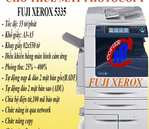 Dịch vụ cho thuê máy in FUJI XEROX 5335 chất lượng cao tại KCN Đồng An 2