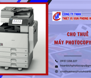 Địa chỉ cho thuê máy photocopy màu đời mới giá rẻ tại TP.HCM