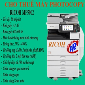 Cho thuê máy photocopy kcn nam tân uyên