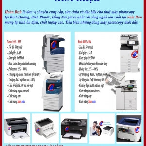 Cho thuê máy photocopy ở thuận an bình dương