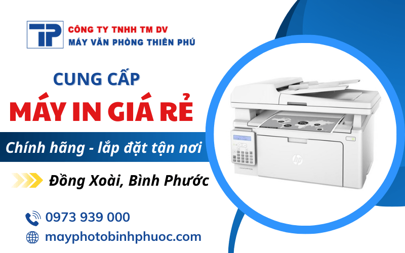 bán máy in Đồng Xoài Bình Phước